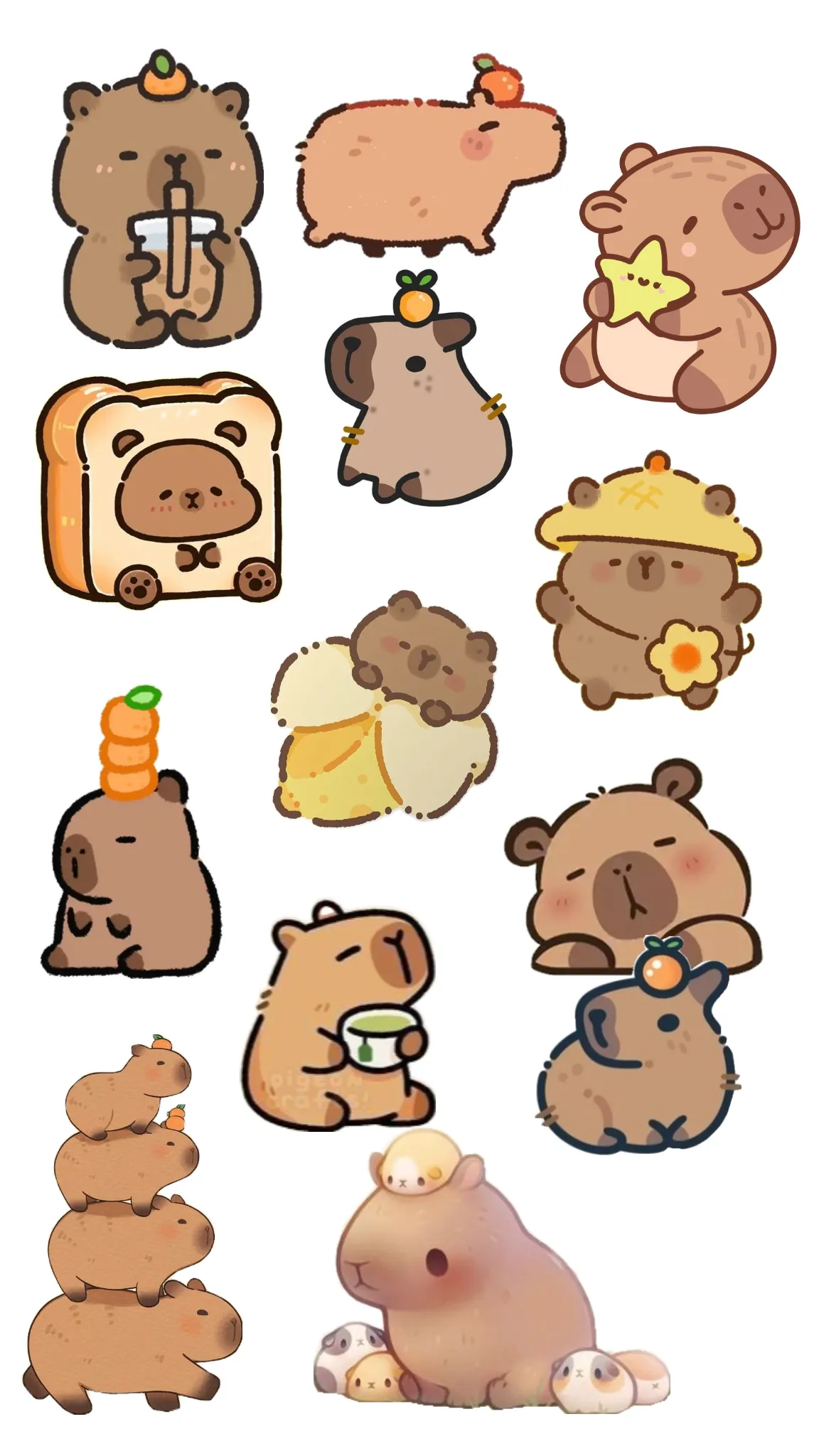 Ý tưởng vẽ tranh cute