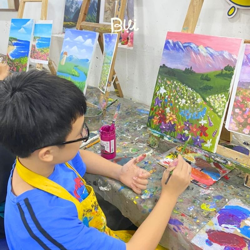Hình ảnh học viên lớp Bụi Nhỏ ở Mỹ Đình Quận Từ Liêm