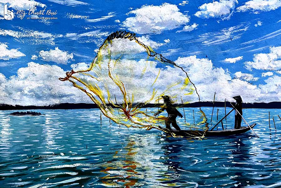 Tranh phong cảnh biển 5 Tranh phong cảnh biển 5