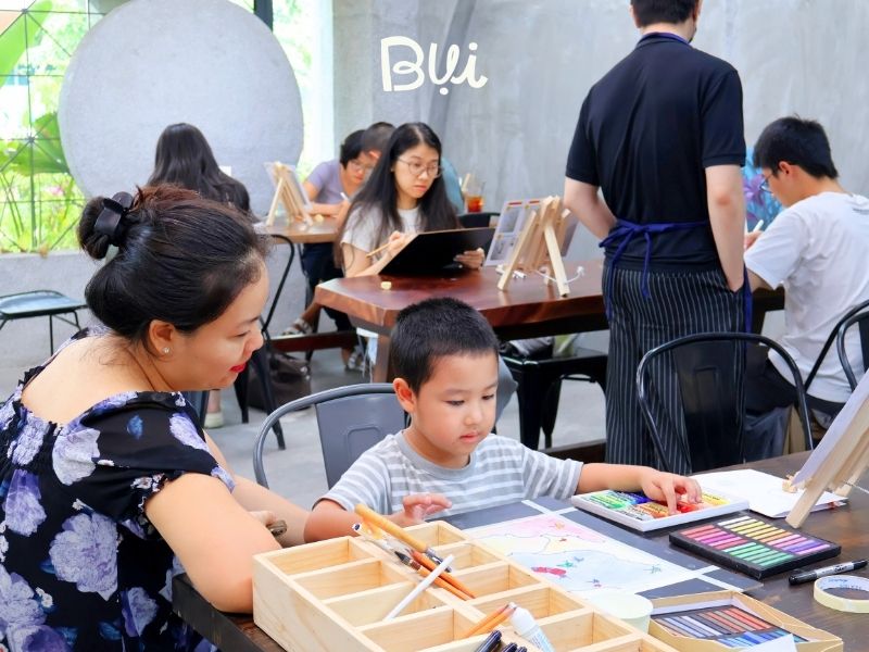 Mỹ Thuật Bụi - Lớp học vẽ cho bé khu vực Thủ Đức