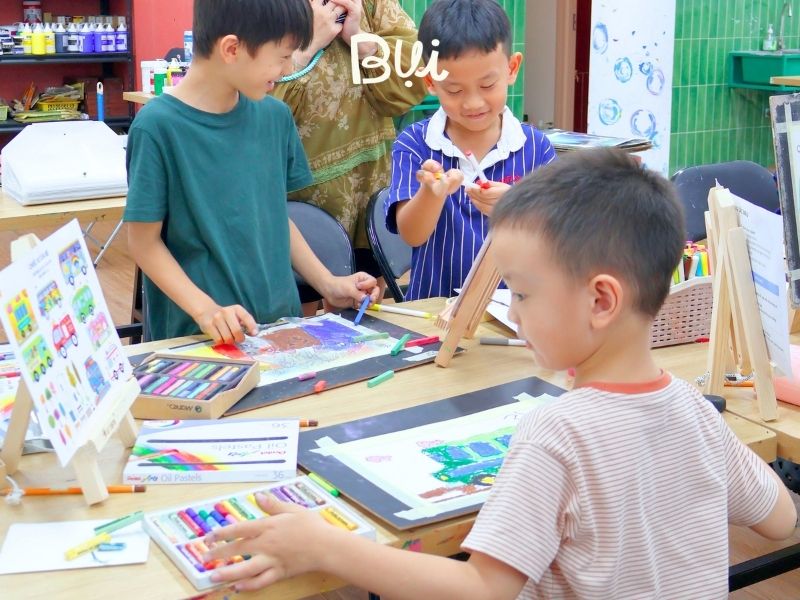 Địa điểm lớp vẽ cho bé ở Phú Nhuận