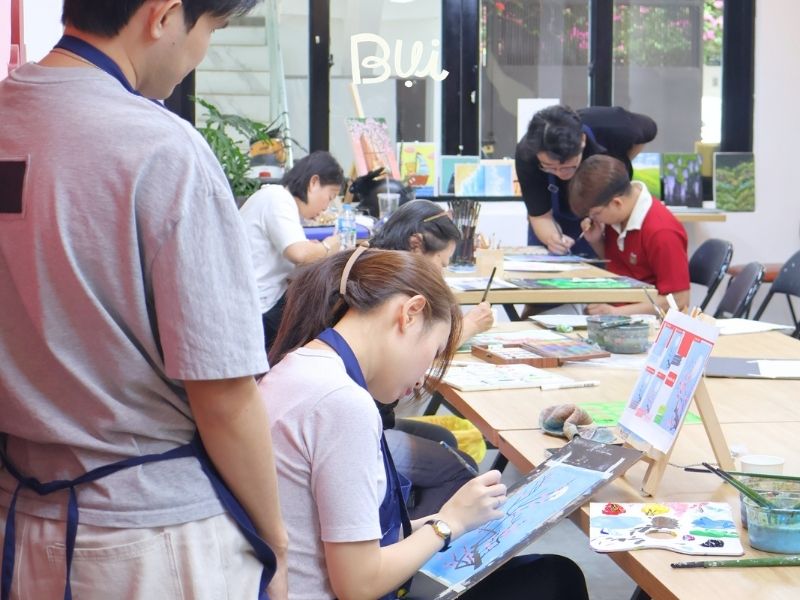Địa điểm lớp học vẽ Quận 12 Hóc Môn