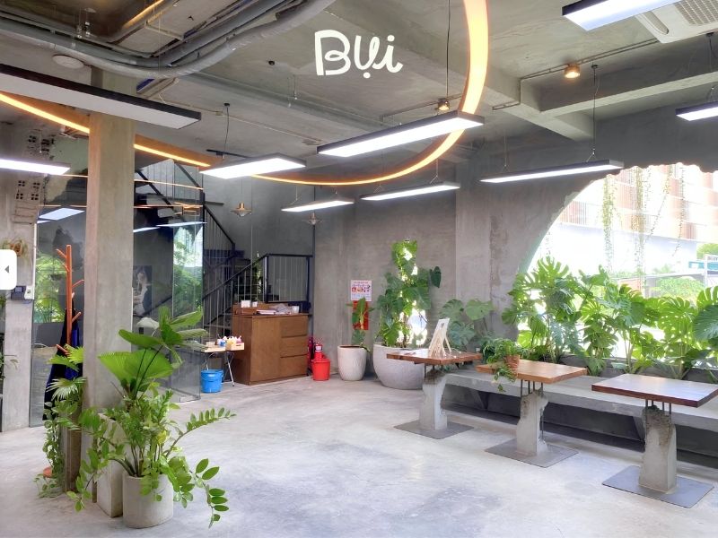 Không gian học vẽ cho bé tại các cơ sở của Bụi
