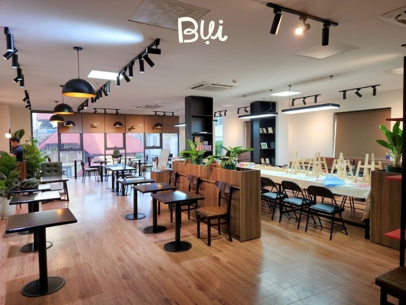 Không gian học tại Bụi Nhỏ giúp bé hào hứng đến lớp
