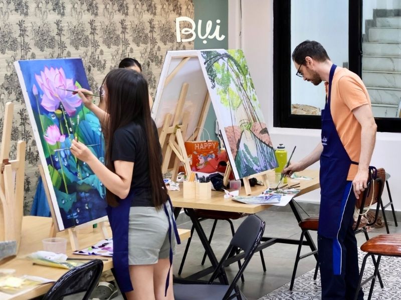 Thông tin trung tâm dạy vẽ Mỹ Thuật Bụi khu vực Quận 4