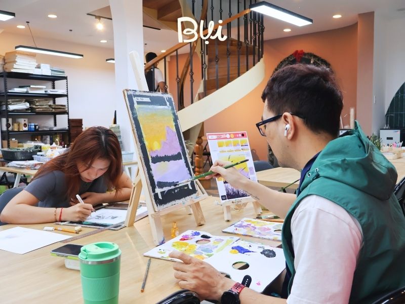 Sự khác biệt khi học vẽ tại Mỹ Thuật Bụi