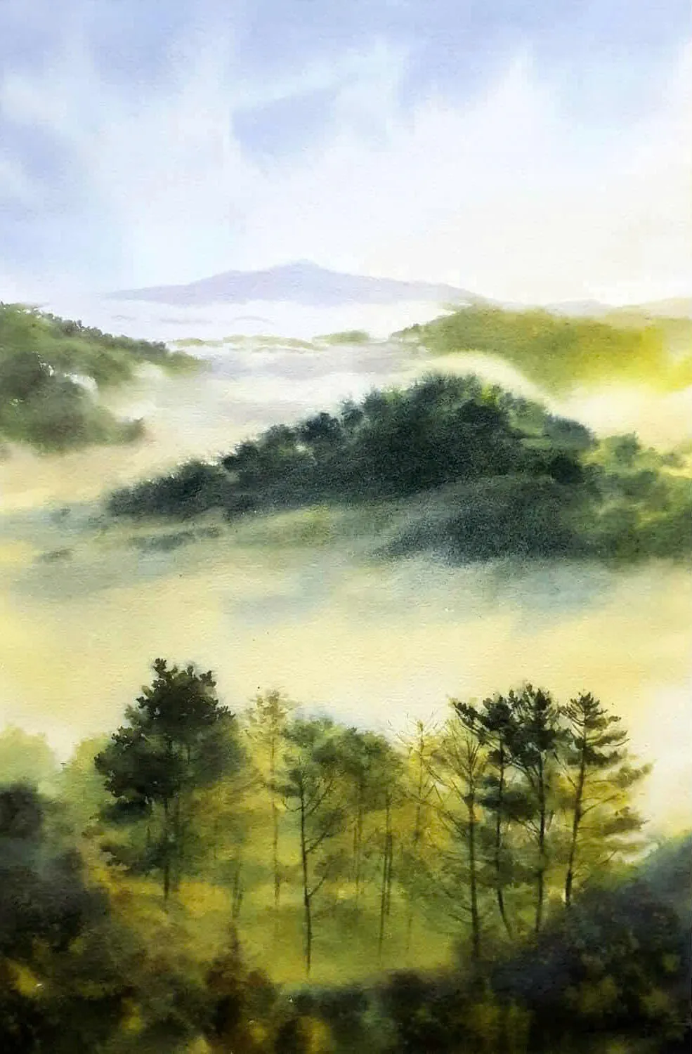 Tranh phong cảnh thiên nhiên 