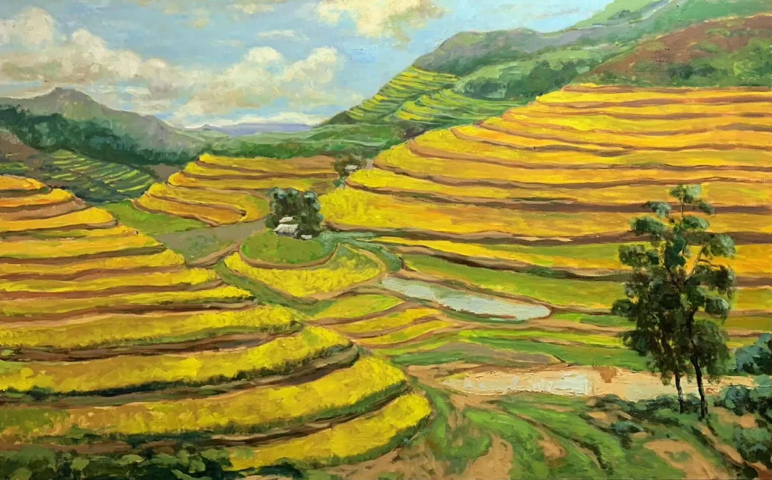 Tranh phong cảnh thiên nhiên 