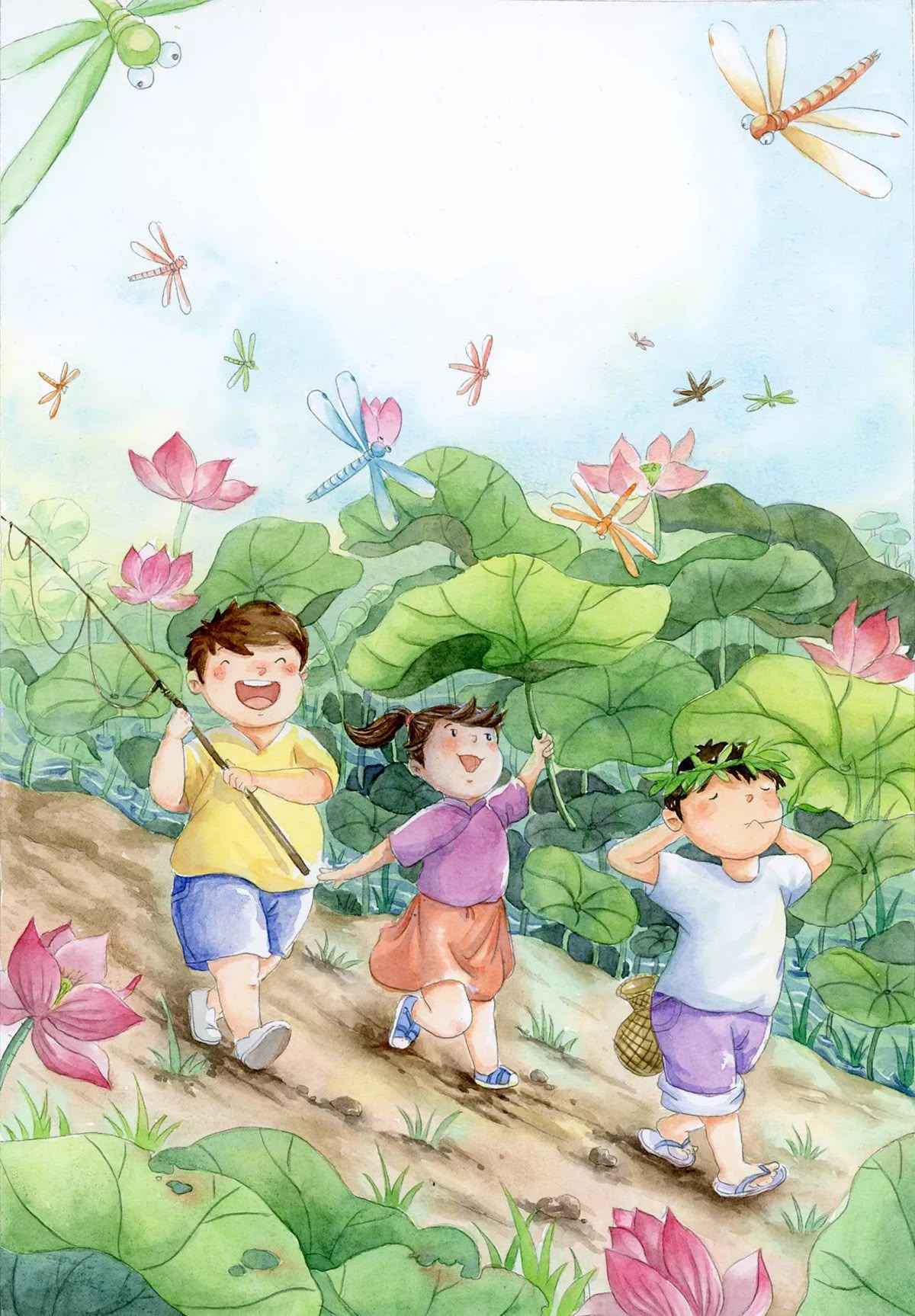 Tranh phong cảnh đề tài tự do Vẽ tranh phong cảnh theo trí tưởng tượng