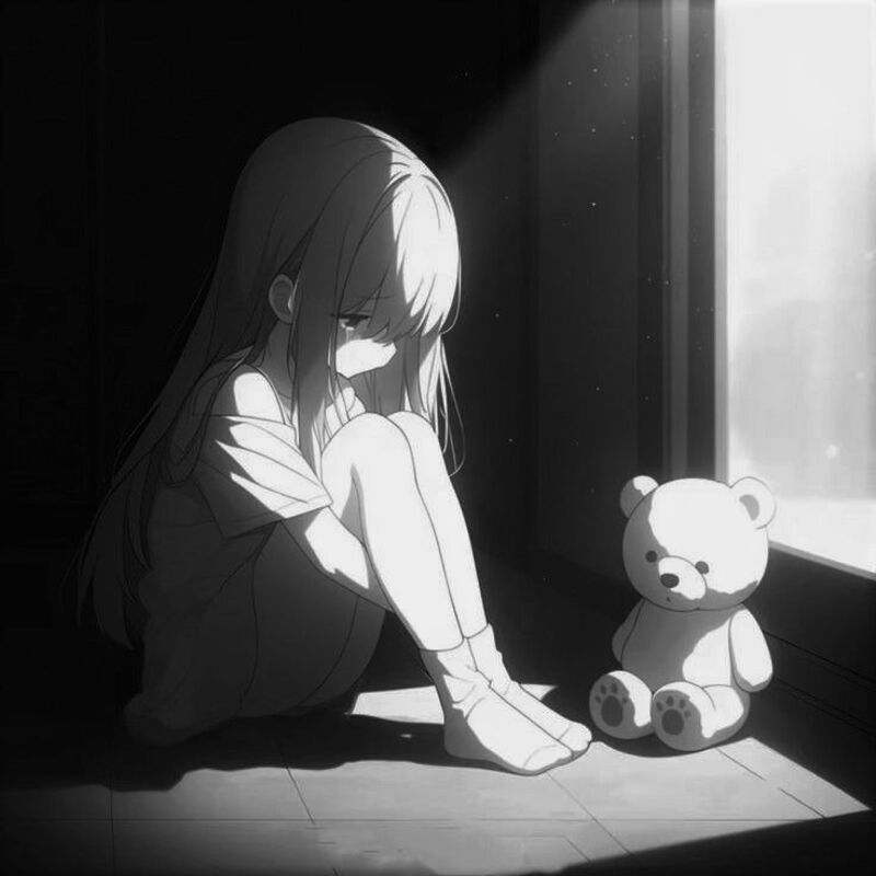 Hình ảnh anime buồn suy