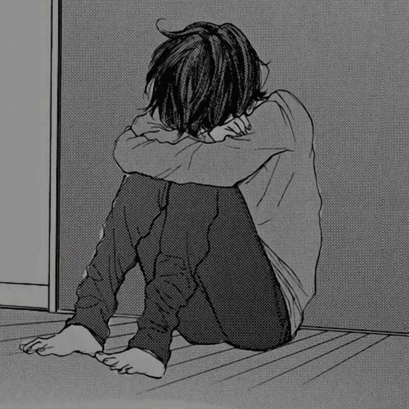 Hình ảnh anime buồn suy