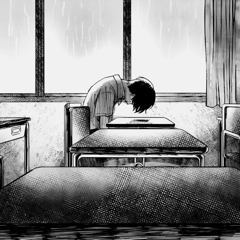 Hình ảnh anime buồn suy