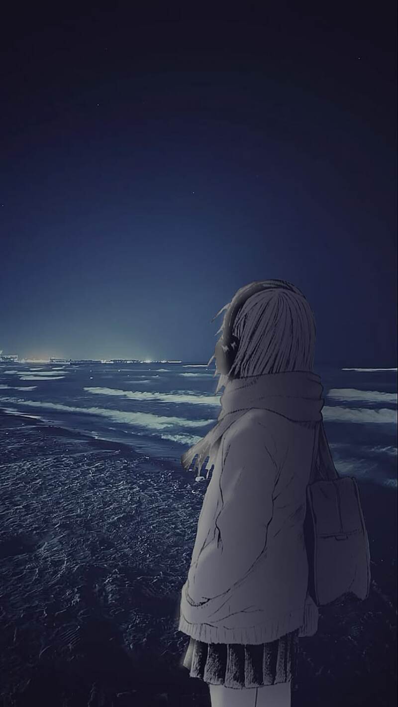 Hình ảnh anime buồn suy