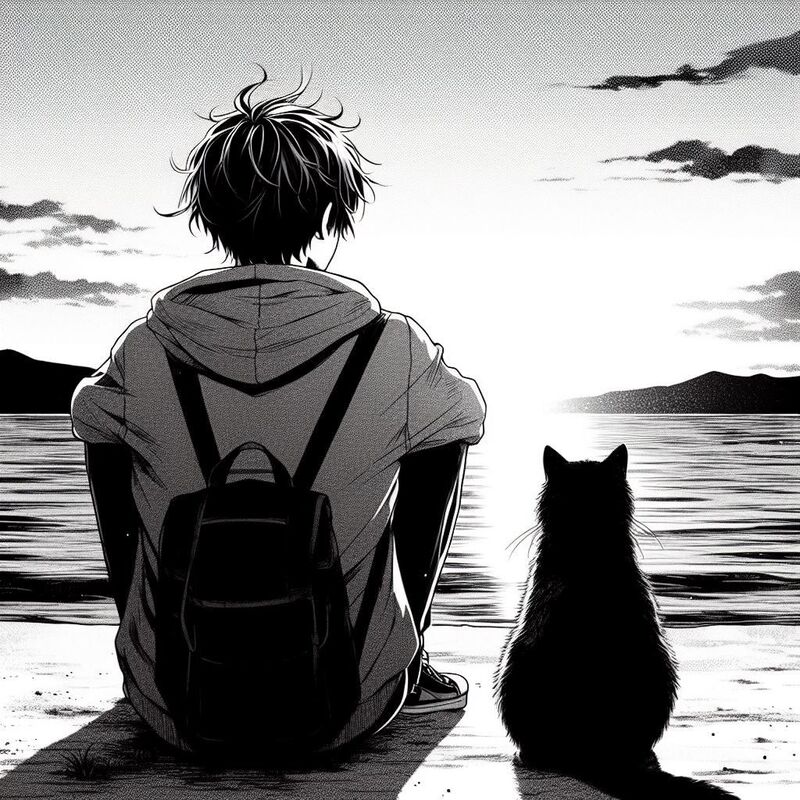 Hình Ảnh Anime nam buồn, tâm trạng