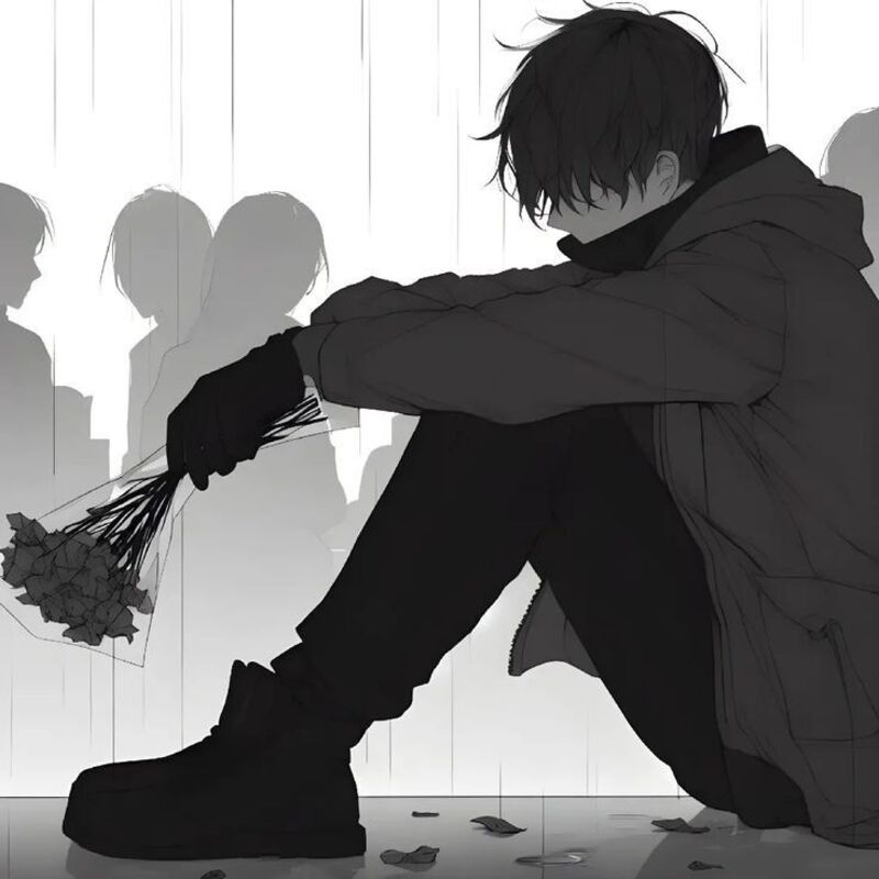 Hình Ảnh Anime nam buồn, tâm trạng