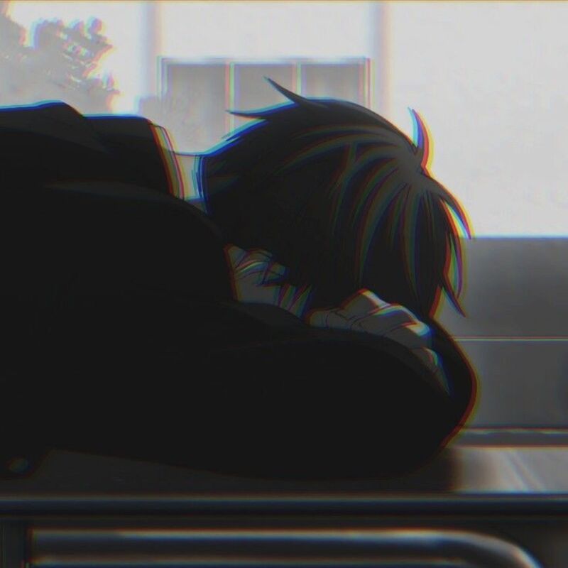 Hình Ảnh Anime nam buồn, tâm trạng