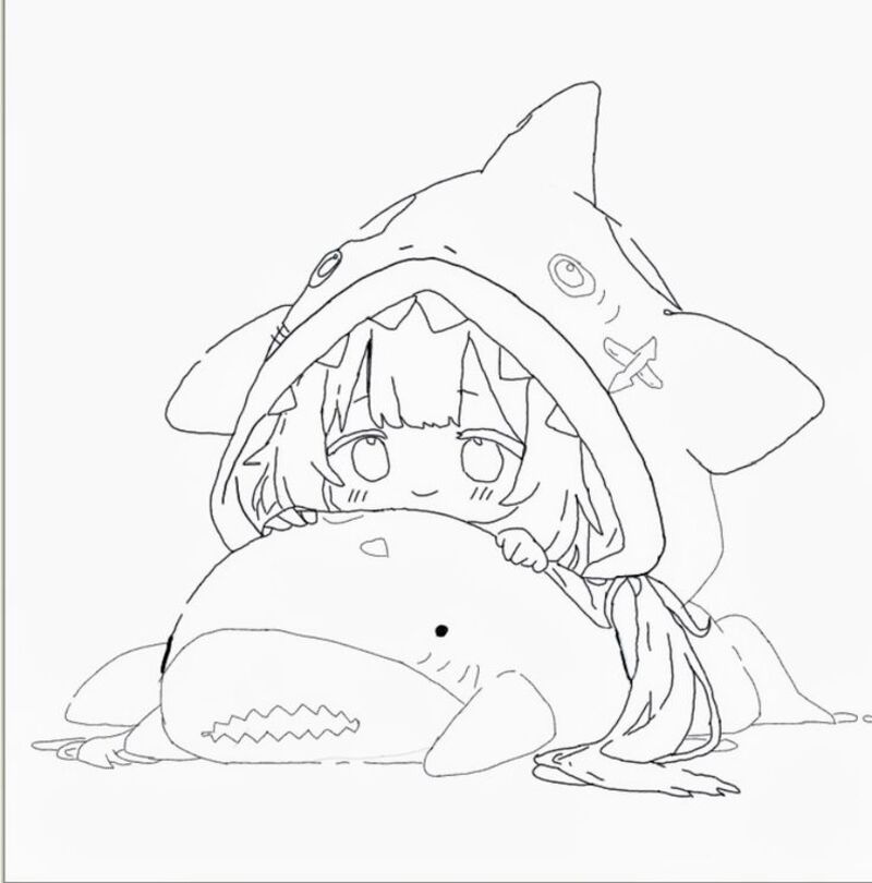 Ảnh anime dễ vẽ