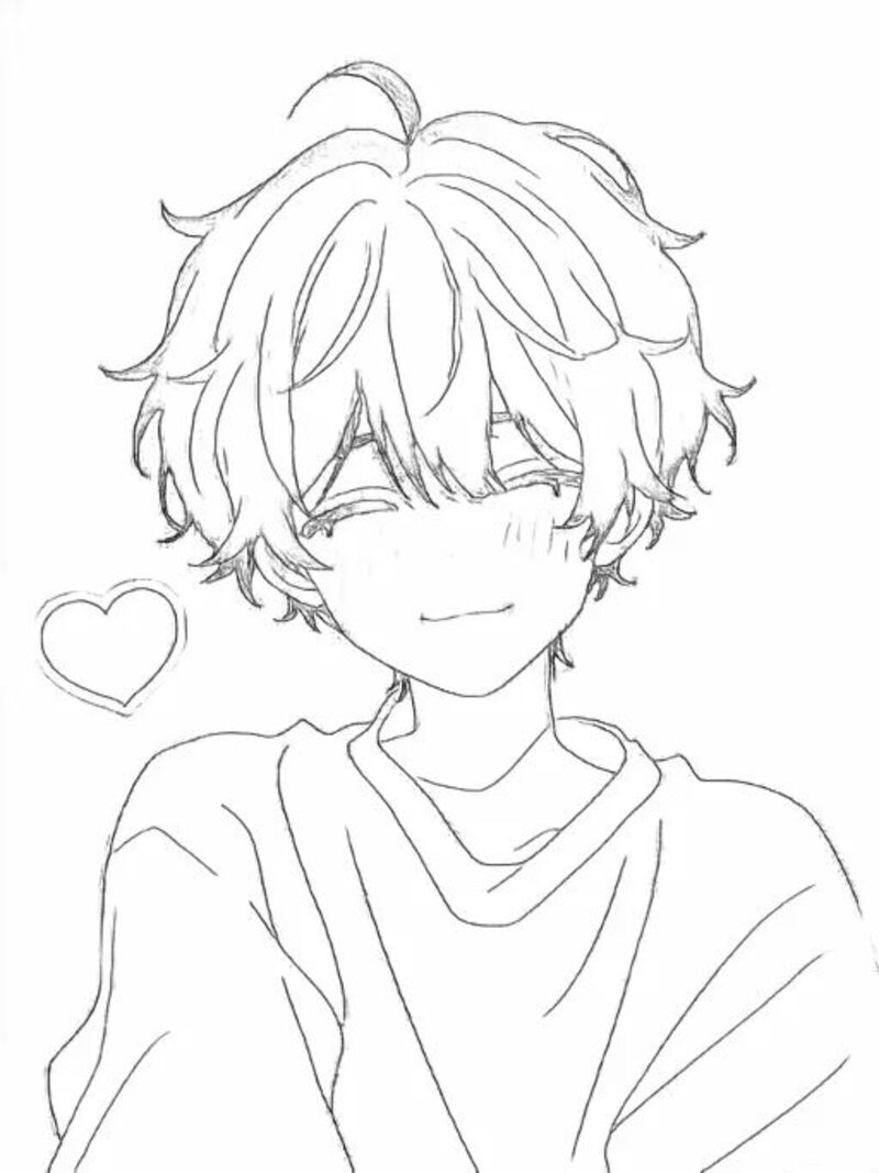 Ảnh anime dễ vẽ