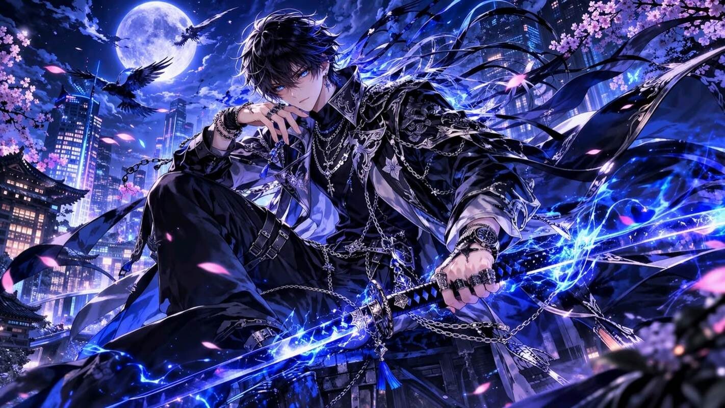 Hình Ảnh Anime nam ngầu lạnh lùng