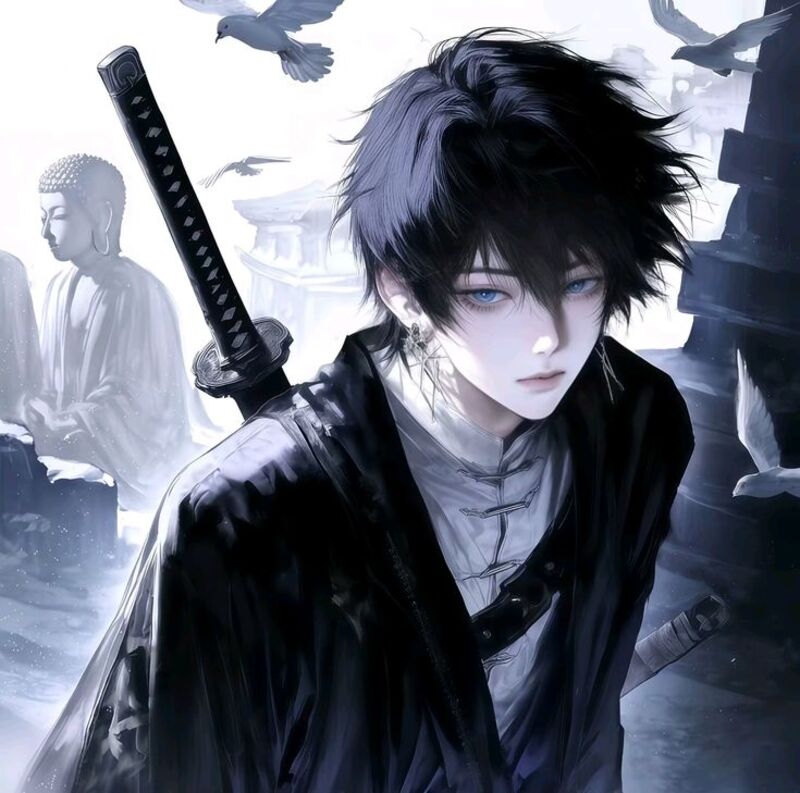 Hình Ảnh Anime nam ngầu lạnh lùng