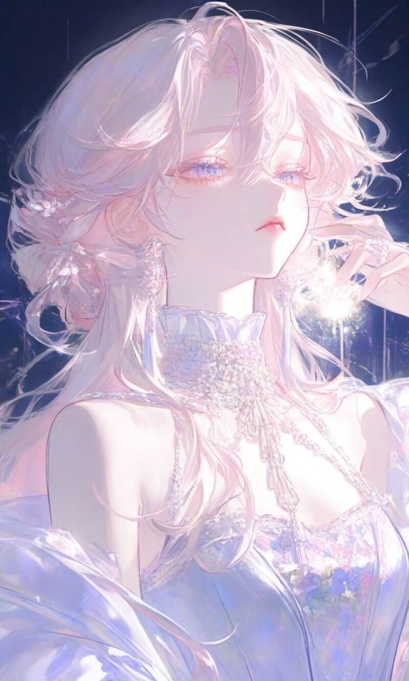 Hình ảnh Anime nữ đẹp, xinh gái tóc hồng