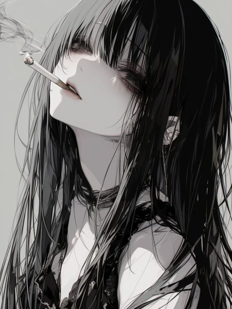 Ảnh Anime nữ ngầu lạnh lùng, cá tính