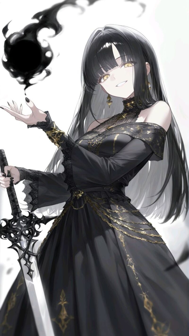 Ảnh Anime nữ ngầu lạnh lùng, cá tính