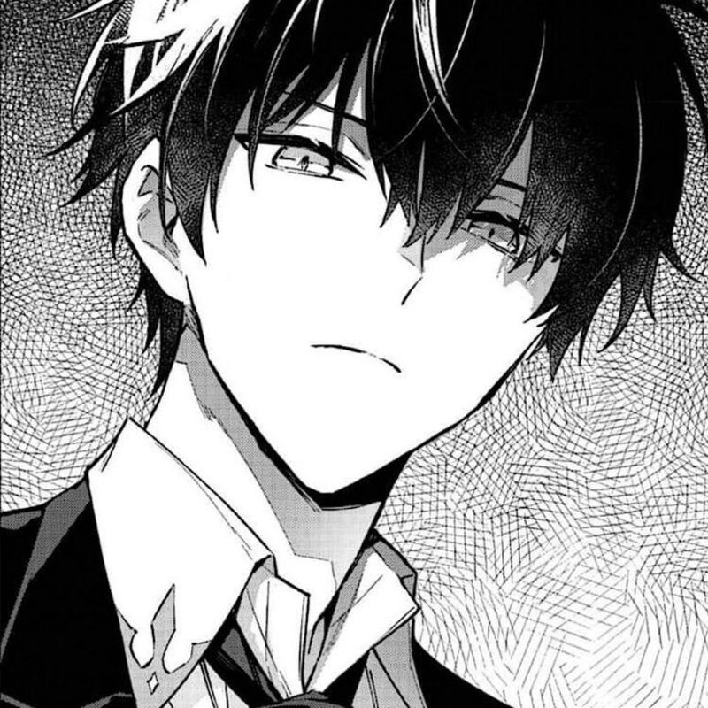 Ảnh anime trắng đen ngầu