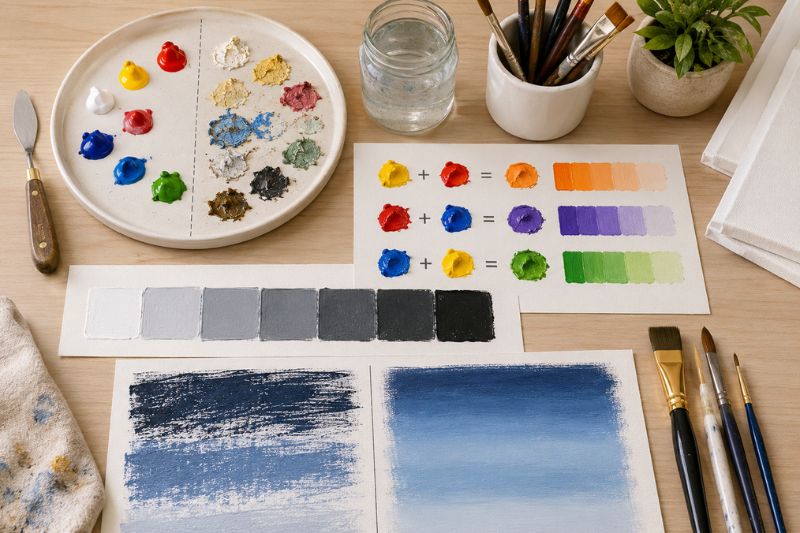 Cách vẽ tranh Acrylic cho người mới