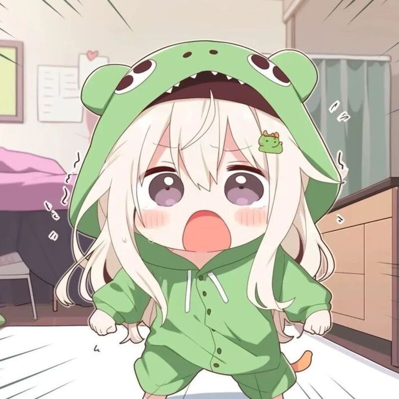 Ảnh Anime nữ chibi cute đáng yêu