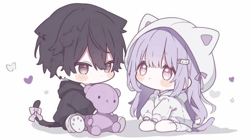 Hình ảnh anime cặp đôi yêu nhau