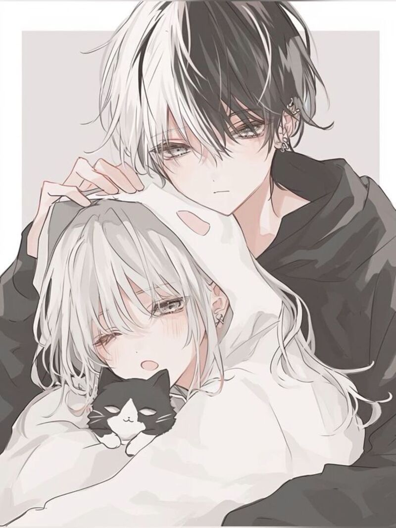 Hình ảnh anime cặp đôi yêu nhau