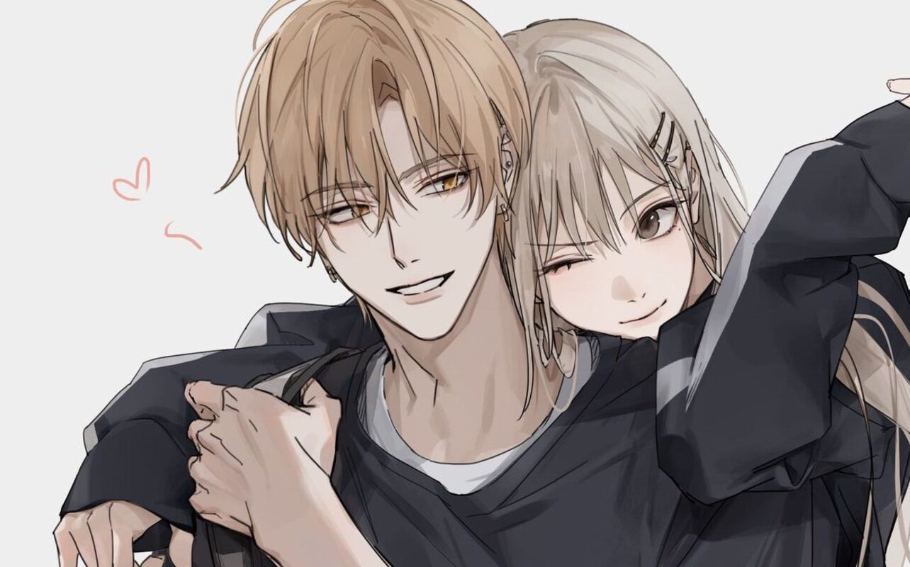 Hình ảnh anime cặp đôi yêu nhau
