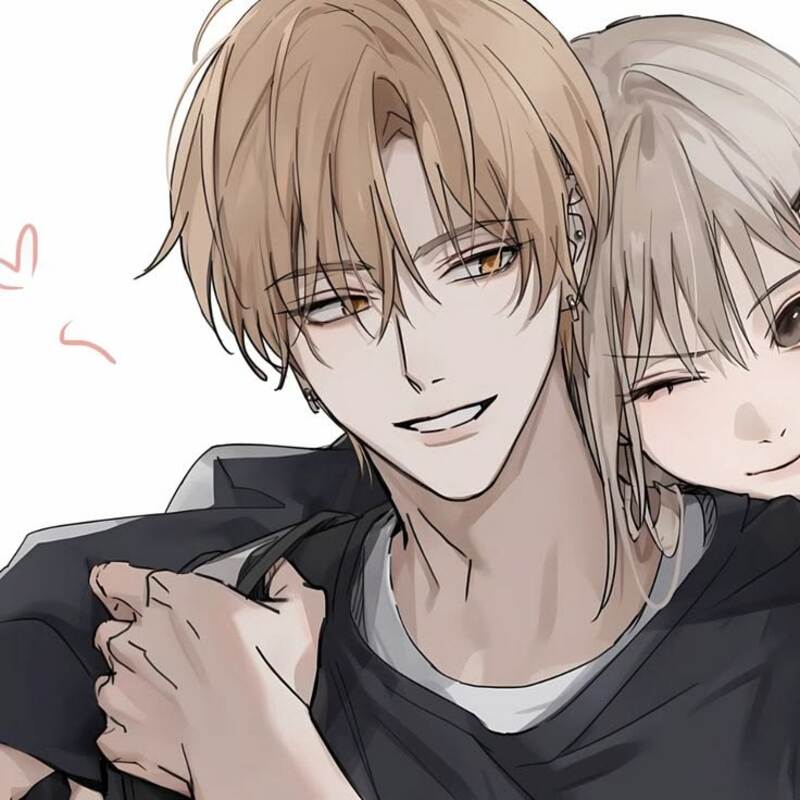 Hình ảnh anime cặp đôi yêu nhau