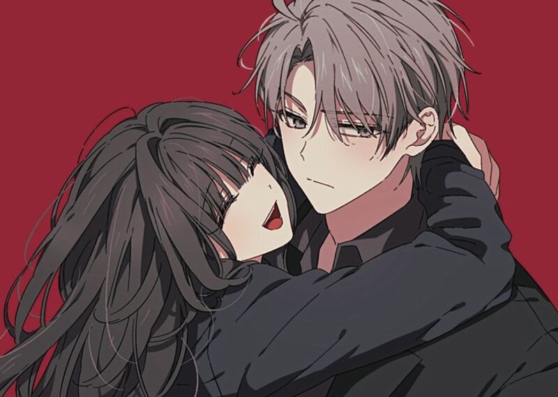 Hình ảnh anime cặp đôi yêu nhau