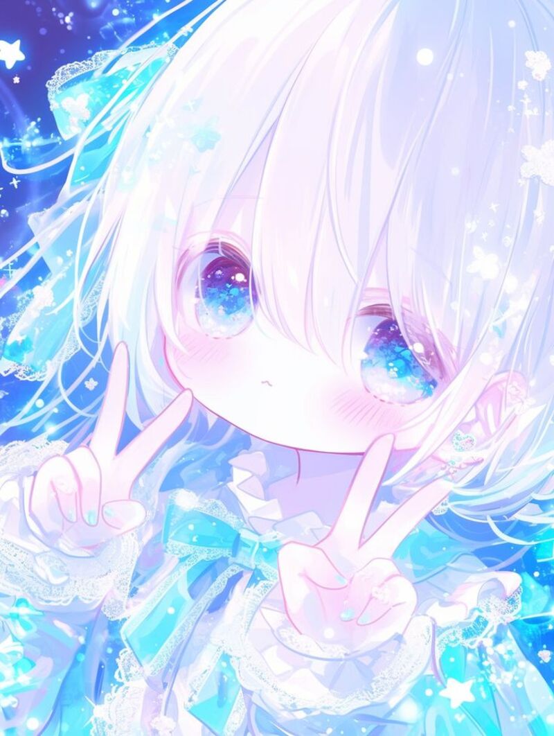 Hình ảnh Anime nữ cute, dễ thương