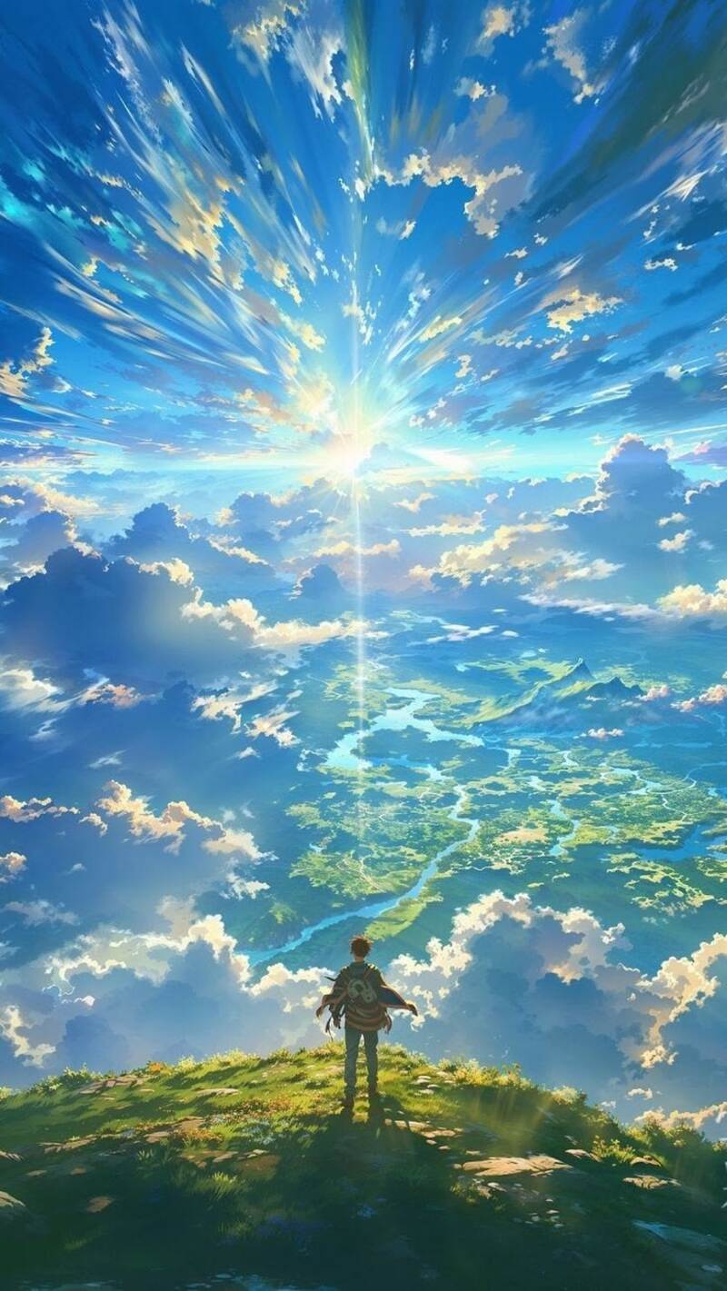 Hình ảnh anime phong cảnh đẹp