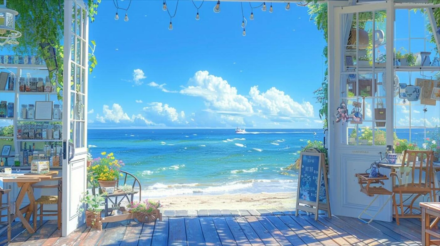 Hình ảnh anime phong cảnh đẹp