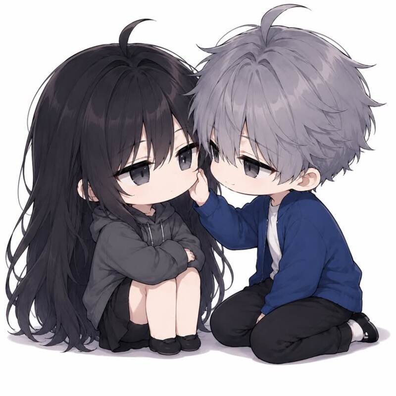 Hình chibi cặp đôi