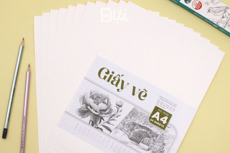 Dụng cụ cần chuẩn bị khi mới học vẽ