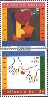 Tem Liên Hợp Quốc 2001 in tranh "Tình yêu" của Thành Chương.