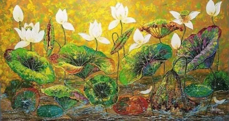 Tranh của họa sĩ Đoàn Nguyên