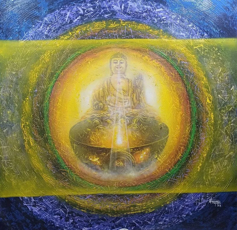 Tranh của họa sĩ Đoàn Nguyên 3
