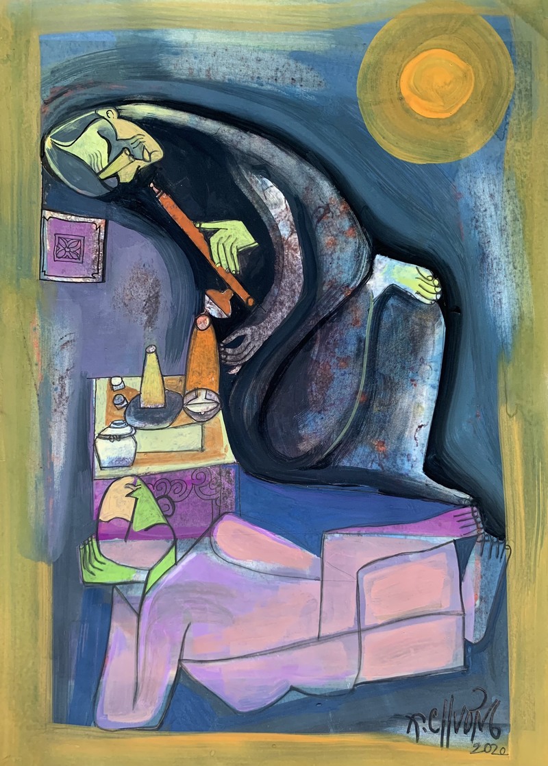 Tranh của họa sĩ Thành Chương
