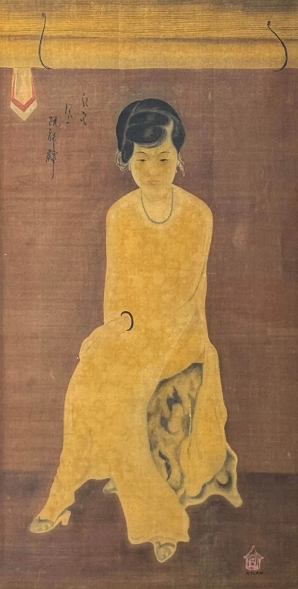 Tranh Hiện vẻ hoa - Les Expressions de la Fleur của họa sĩ Nguyễn Tường Lân