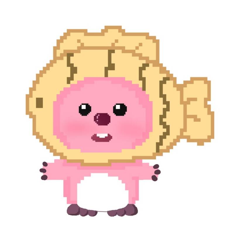 Tranh pixel Loopy