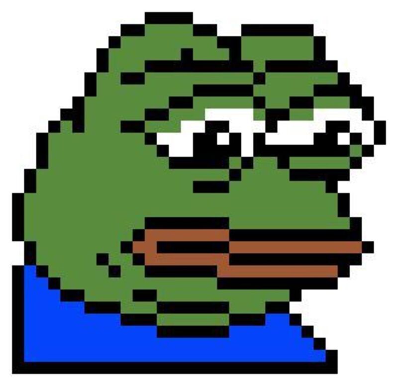 Tranh pixel meme
