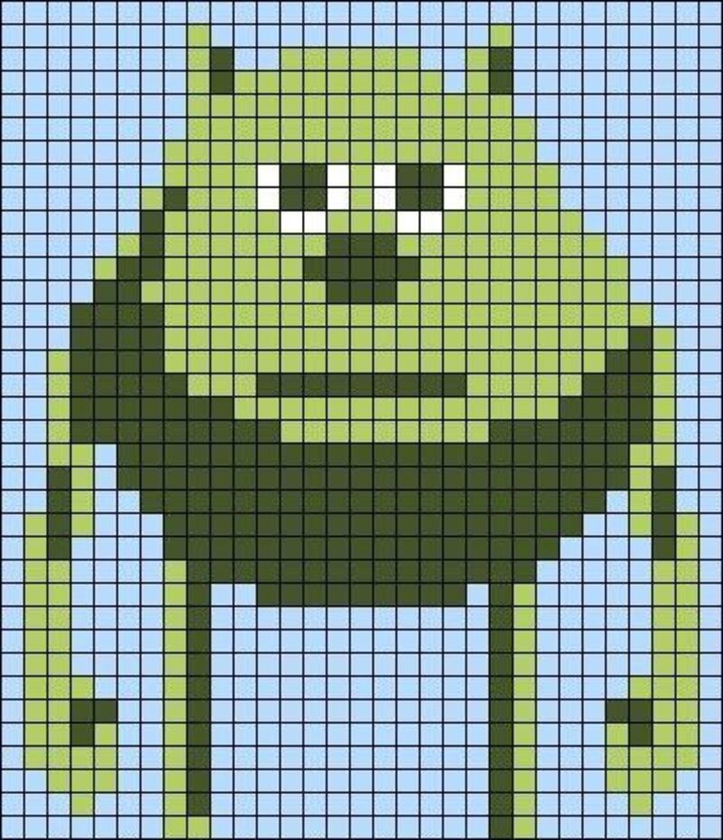 Tranh pixel meme