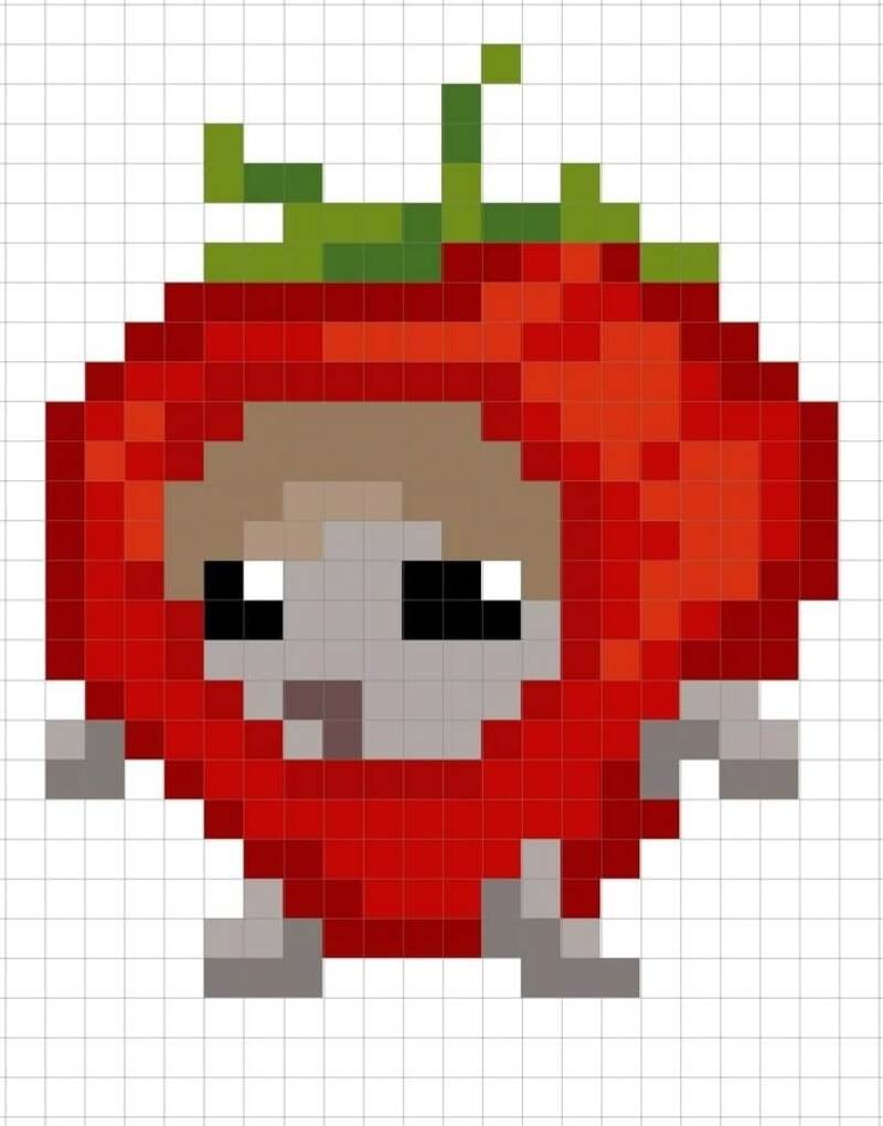 Tranh pixel meme