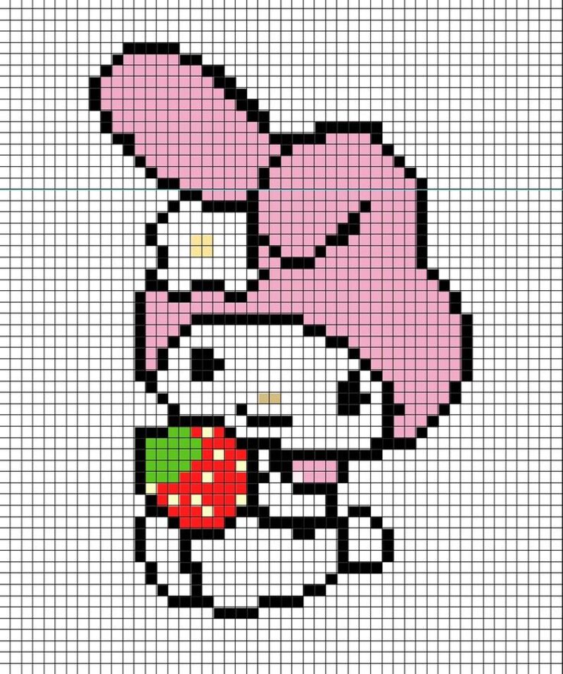 Tranh pixel My Melody